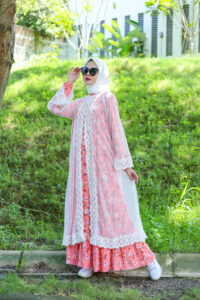 DRESS BUNGA OUTER RENDA