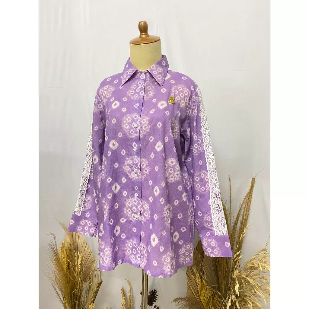 Blouse Jumputan
