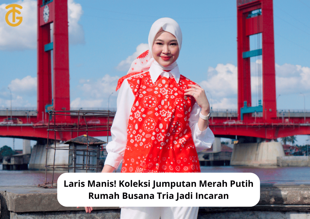 koleksi jumputan merah putih