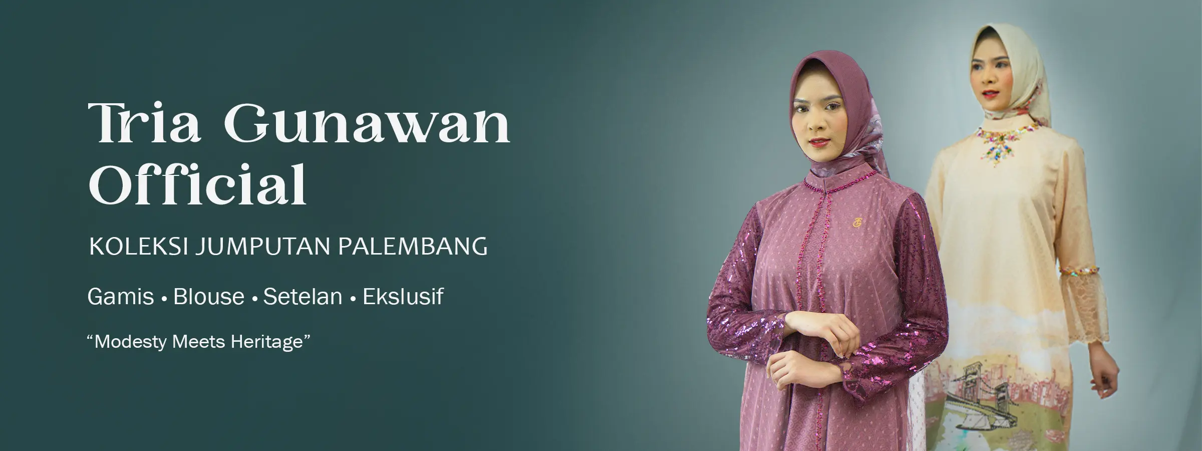 rumah busana tria, kain jumputan